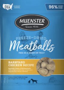 muenster chicken meatballs